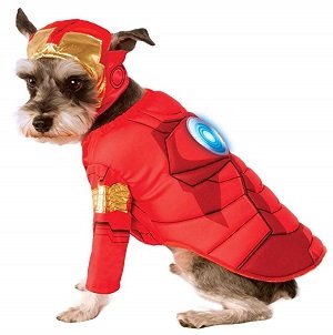 Iron Man Dog Halloween Costume