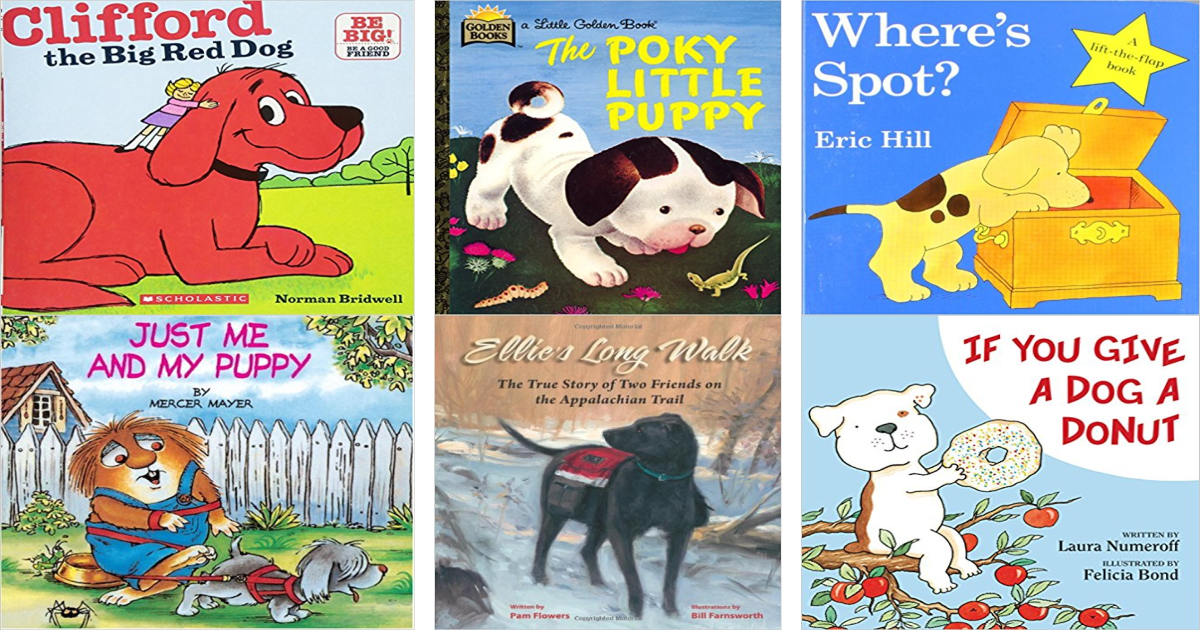 Six Children's Books About Dogs and Puppies