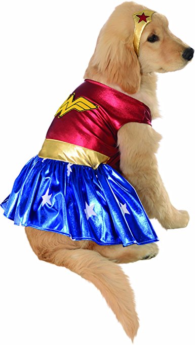 Wonder Woman Dog Costume